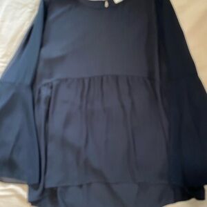 LOFT Midnight Blue Women's Blouse